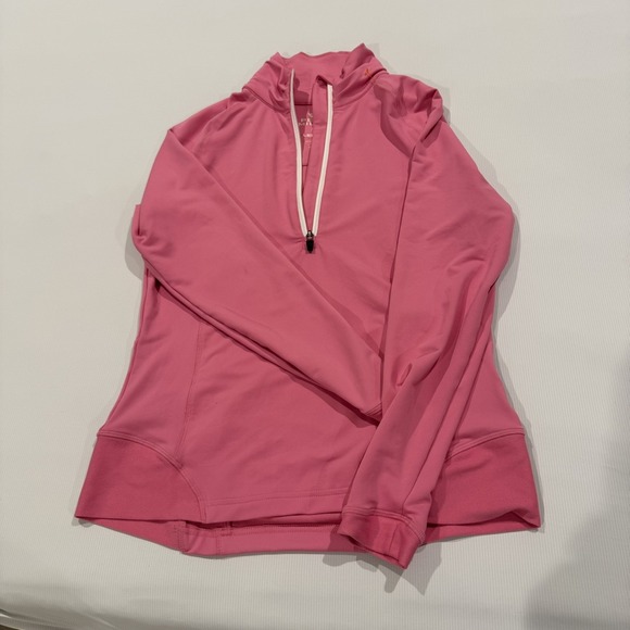 Peter Millar Tops - Peter Millar Shirt Womens Element Purple Quarter Zip Pullover Sz M